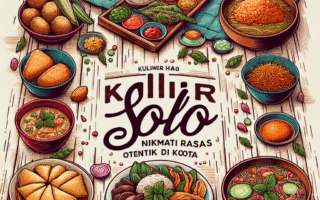 Kuliner Khas Solo yang Wajib Dicoba: Nikmati Cita Rasa Otentik di Kota