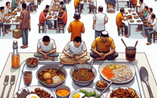 Kehidupan dan Menu Makanan di Balik Jeruji Penjara Indonesia