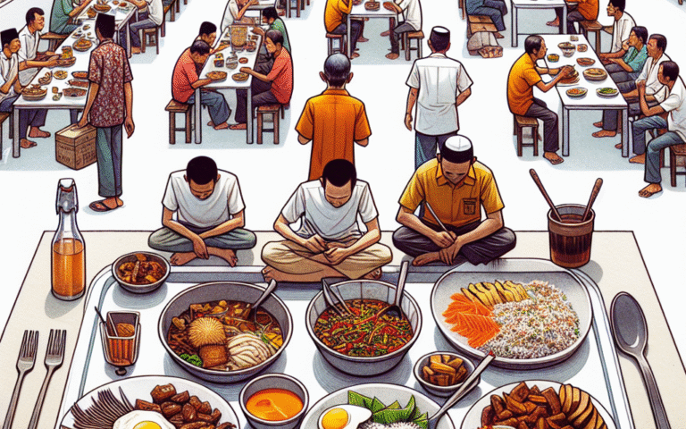 Kehidupan dan Menu Makanan di Balik Jeruji Penjara Indonesia