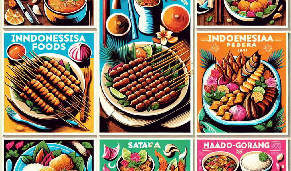 Eksplorasi Keberagaman Poster Makanan Tradisional Indonesia yang Menggugah
