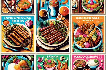 Eksplorasi Keberagaman Poster Makanan Tradisional Indonesia yang Menggugah