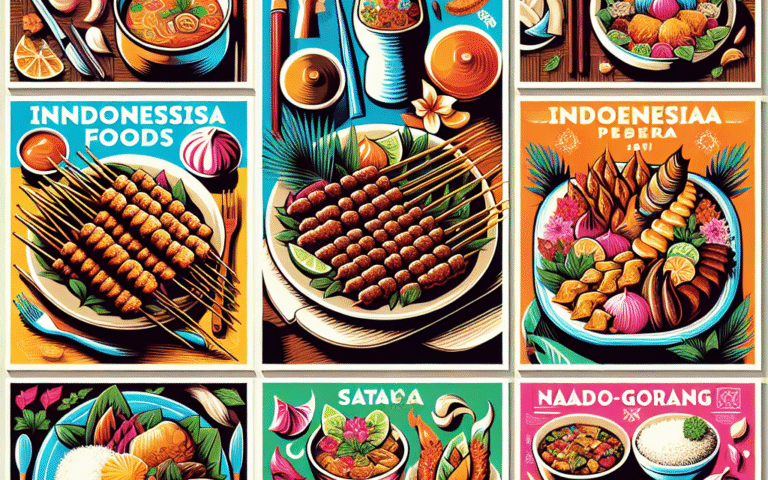 Eksplorasi Keberagaman Poster Makanan Tradisional Indonesia yang Menggugah