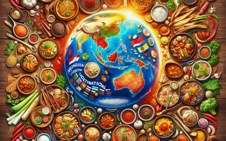 Kuliner Nusantara Mendunia: Perjalanan Makanan Internasional Indonesia