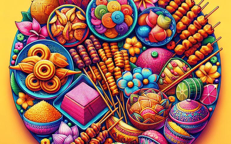 Mewarnai Gambar Makanan Tradisional Indonesia: Kreativitas dan Budaya