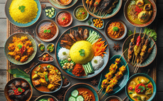 Seni Penyajian Makanan Indonesia yang Menggugah Selera